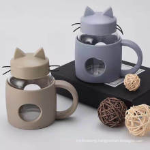 New Hot Mini Cat Cup Creative High Borosilicate Simple Fashion Glass Spot Factory Direct Sales